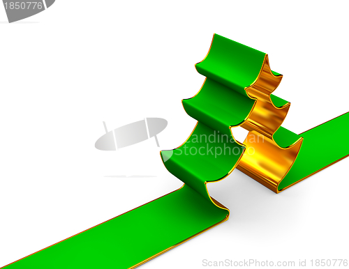 Image of A Christmas-tree as symbol of Christmas