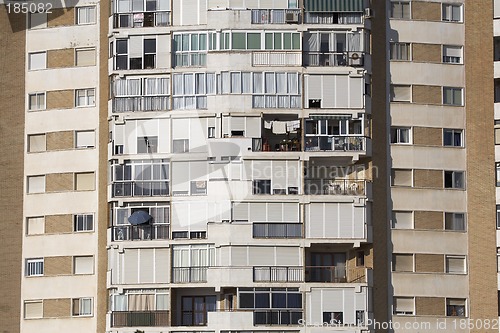 Image of residential tower block