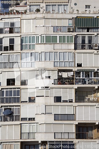 Image of residential tower block