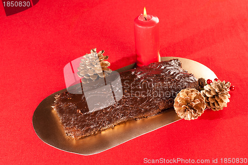 Image of French Christmas cake