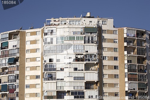 Image of residential tower block