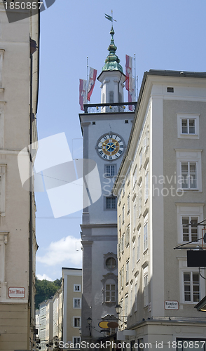 Image of Salzburg street scenery