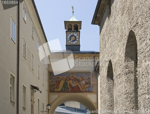 Image of Salzburg street scenery