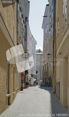 Image of Salzburg street scenery