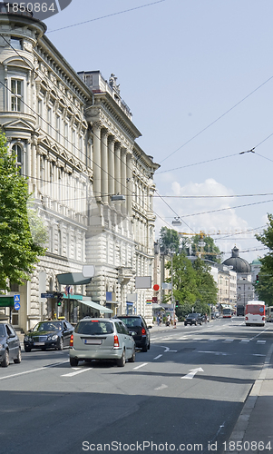 Image of Salzburg street scenery