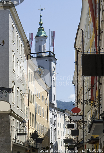 Image of Salzburg street scenery