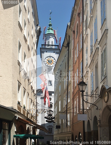 Image of Salzburg street scenery