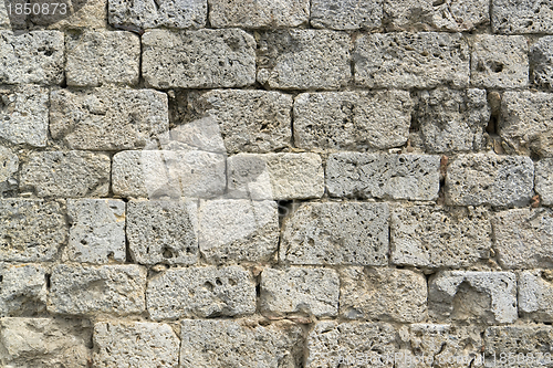 Image of old stone wall detail