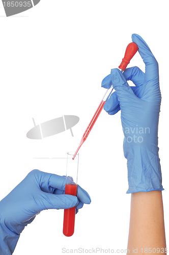 Image of blood test