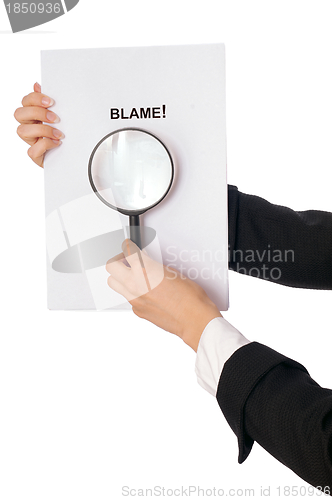 Image of Blame