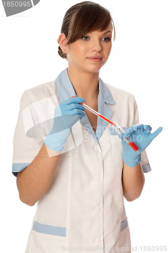 Image of sample of bloods