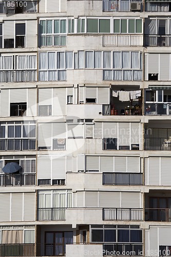 Image of residential tower block