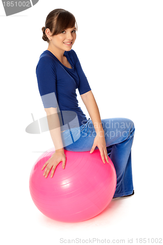 Image of Exercises on a gymnastic ball