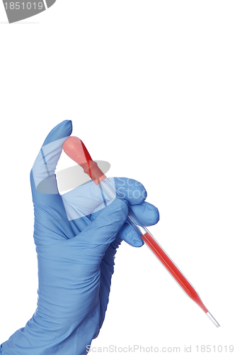 Image of sample of blood
