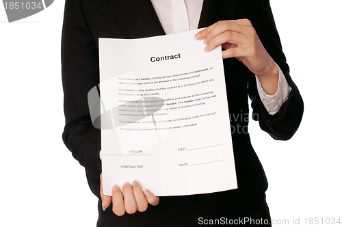 Image of Features of contract