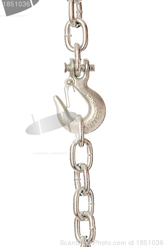 Image of chain with a hook