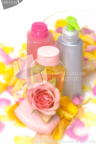 Image of Pink cosmetics