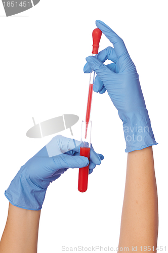 Image of blood test