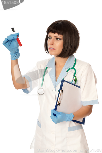 Image of sample of bloods