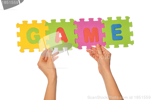 Image of the word game