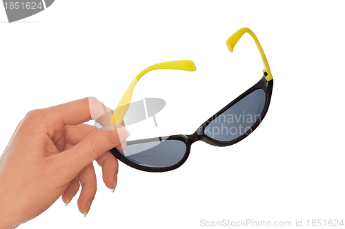 Image of sunglasses for eyes protection