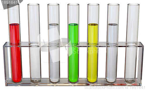 Image of chemical test