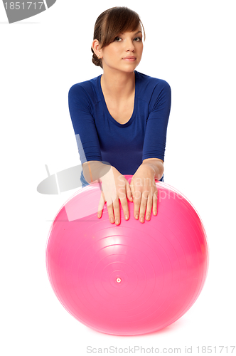 Image of Exercises on a gymnastic ball