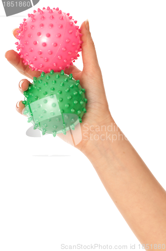 Image of two massage balls