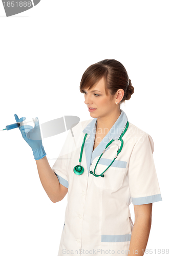 Image of doctor with syringe