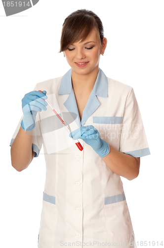 Image of sample of bloods