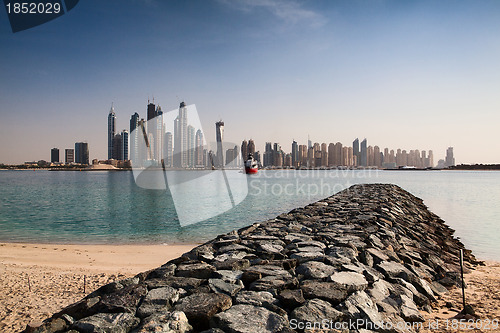 Image of On the beach in Dubai