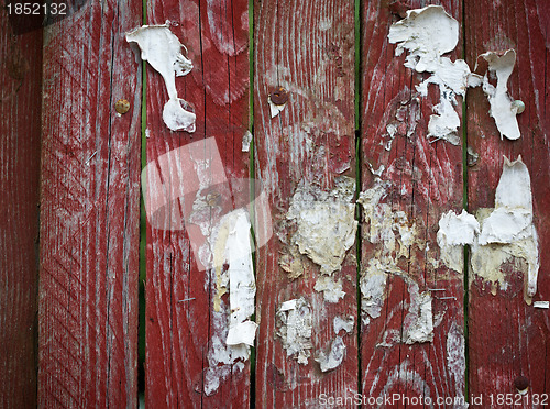 Image of aged fence