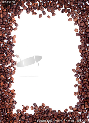 Image of Brown roasted coffee beans