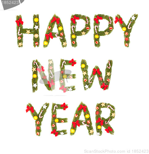 Image of New Year's Eve greeting.
