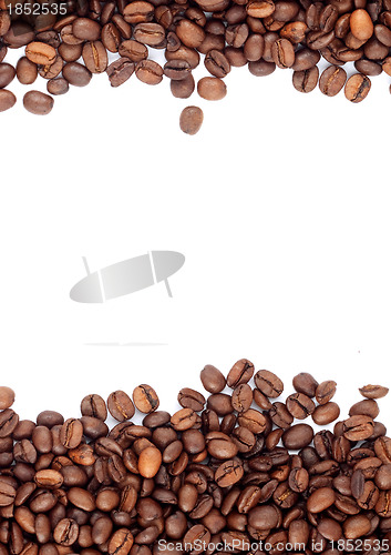 Image of Brown roasted coffee beans