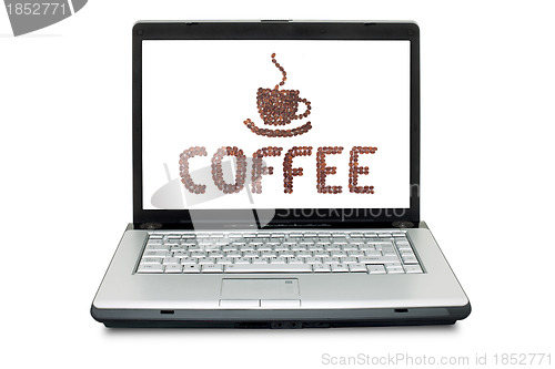 Image of Brown roasted coffee beans