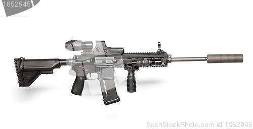 Image of US Army M4 rifle