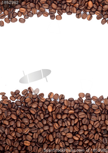 Image of Brown roasted coffee beans