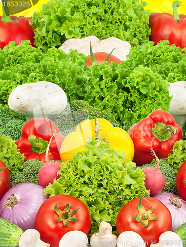 Image of Assorted fresh vegetables