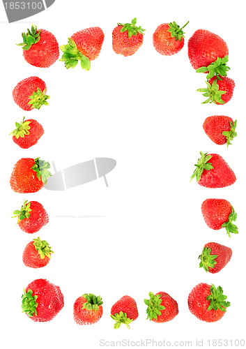 Image of Strawberries frame