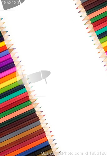 Image of Assortment of coloured pencils