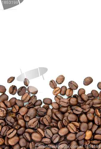 Image of Brown roasted coffee beans
