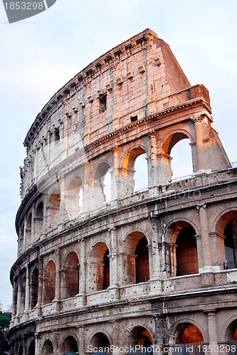 Image of Colosseum in Rome, Italy