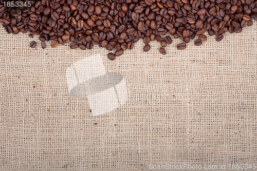 Image of Brown roasted coffee beans.