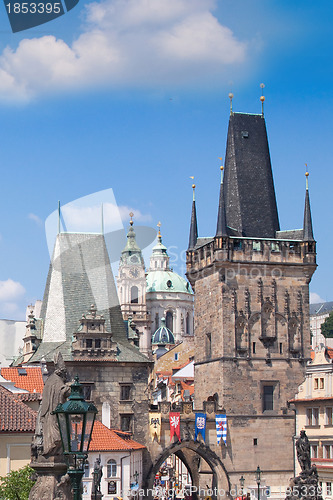 Image of Prague. Charles Bridge in Prague  Czech Republic