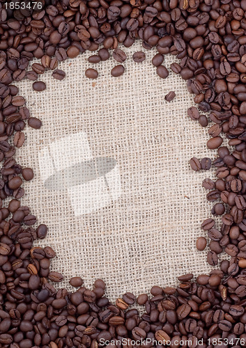 Image of Brown roasted coffee beans