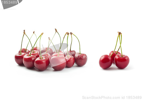 Image of Red cherries