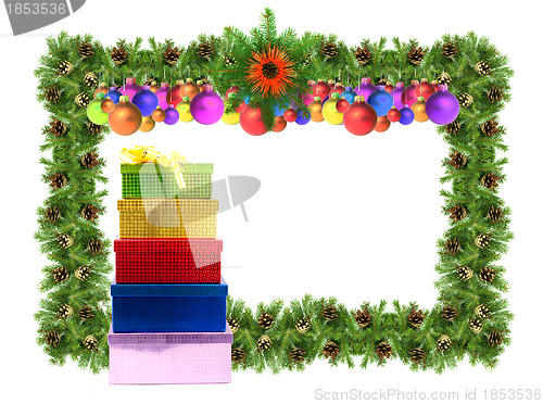 Image of Christmas framework