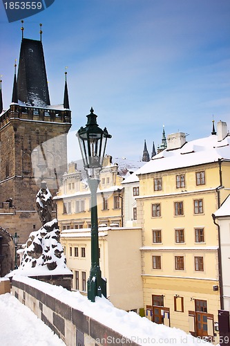 Image of Karlov or charles bridge in Prague