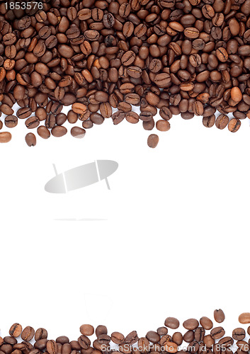 Image of Brown roasted coffee beans